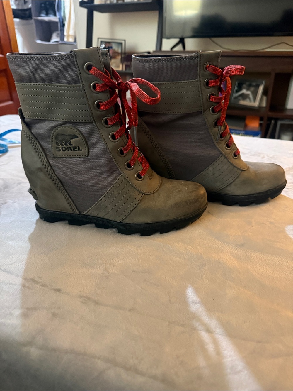 Sorel Lexie Wedge Ankle Boot
